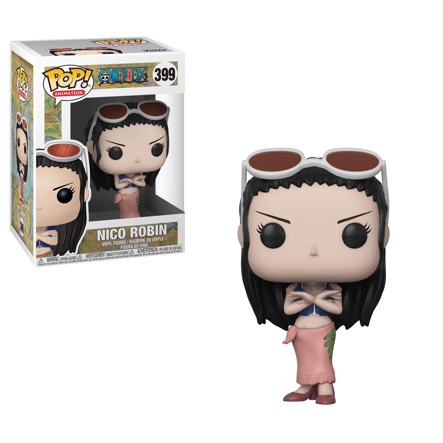 Funko Pop! Vinyl: One Piece - Nico Robin (Figura in Vinile 399) - Oggetto da Collezione per Anime Fans e Giocattoli per Bambini e Adulti