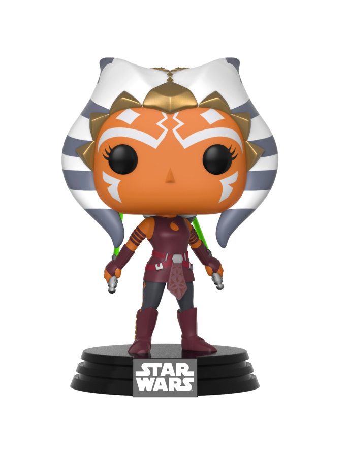 Funko POP! Ahsoka Tano - Figura in Vinile da Collezione Star Wars: Clone Wars - Merchandising Ufficiale per Bambini e Adulti