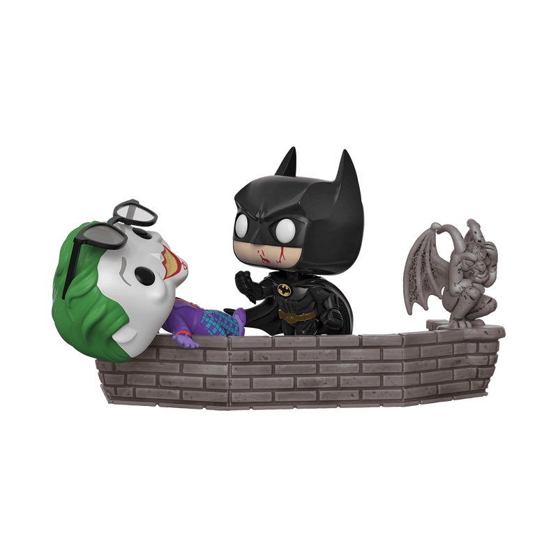 Funko Pop! Movie Moment: Batman 80th - Batman And Joker (1989) - Figura in Vinile da Collezione - 9 cm - Merchandising Ufficiale