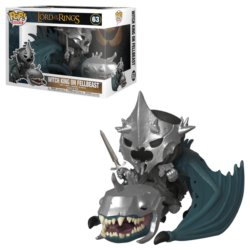 Funko Pop! Witch King con Fellbeast - Figurina da Collezione in Vinile - Lord of the Rings