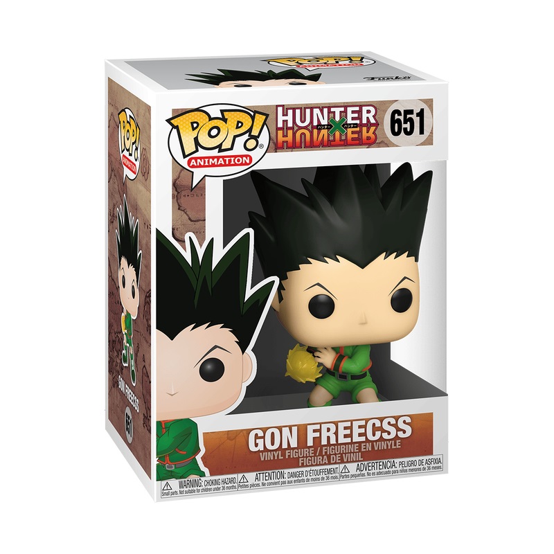 Funko POP! Animation: Hunter X Hunter - Gon Freecs - Figura in Vinile da Collezione, Altezza 95 mm, Ideale per Collezionisti e Regali