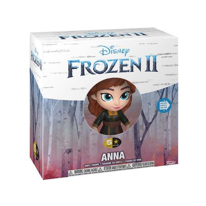 Funko 5 Star Disney: Frozen 2 - Anna - Figura in Vinile da Collezione - Idea Regalo e Merchandising Ufficiale