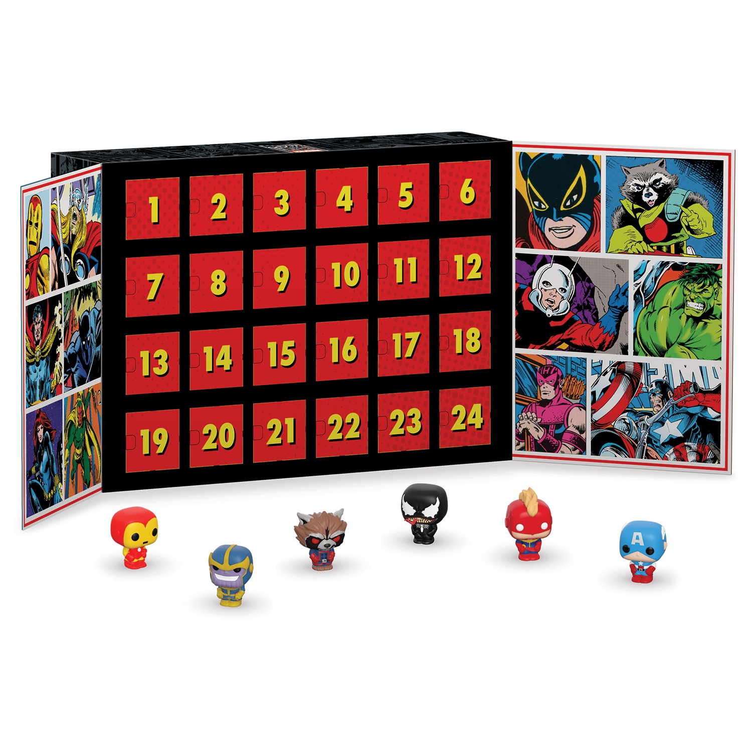 Funko Calendario dell'Avvento Marvel 80th - 24 Mini Figure Pocket Pop!