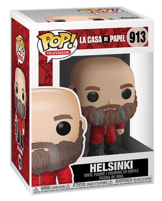 Funko Pop! TV - La Casa di Carta - Helsinki - Figura in Vinile da Collezione - Merchandising Ufficiale - Idea Regalo per Collezionisti e Fan