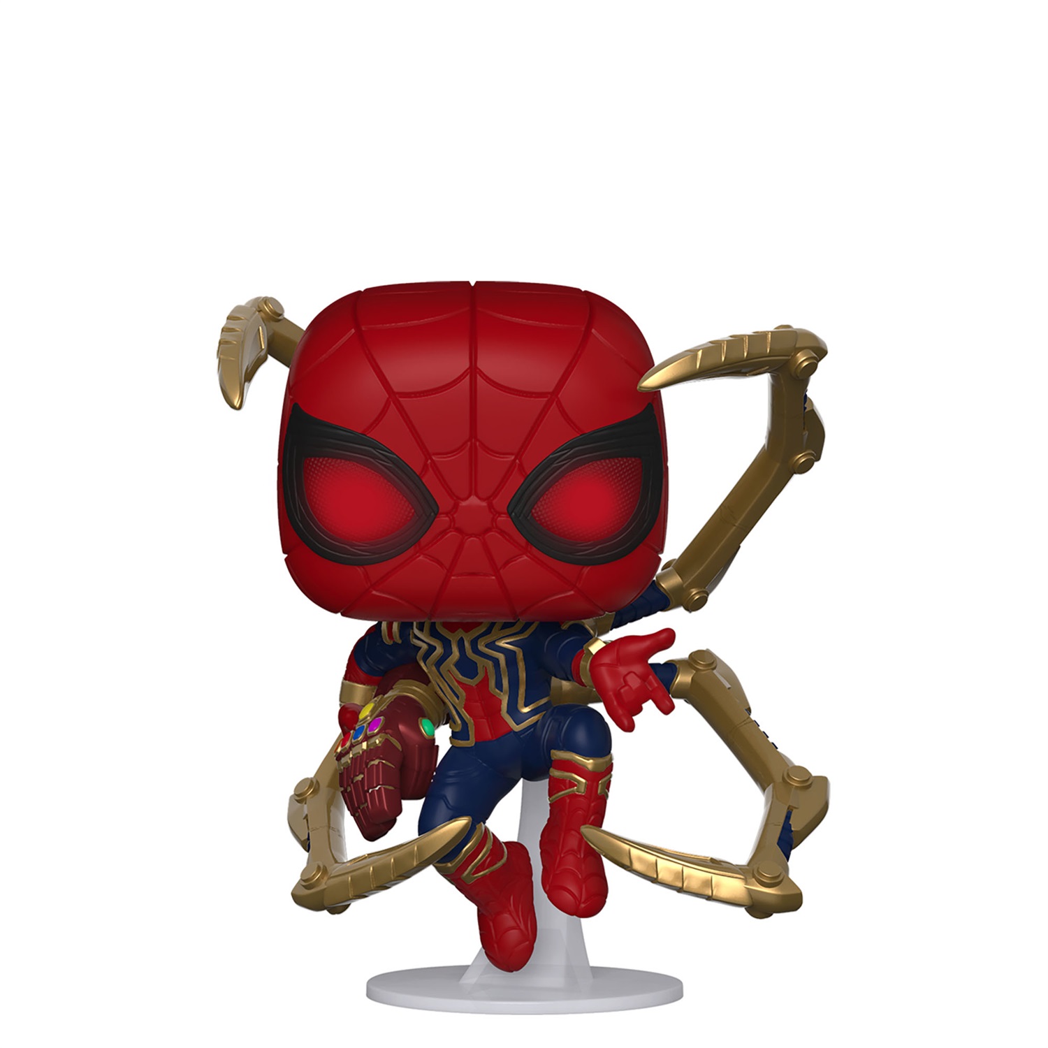 Funko Pop! Marvel: Avengers Endgame - Iron Spider con Nano Gauntlet - Figura in Vinile da Collezione - Altezza 9 cm - Merchandising Ufficiale