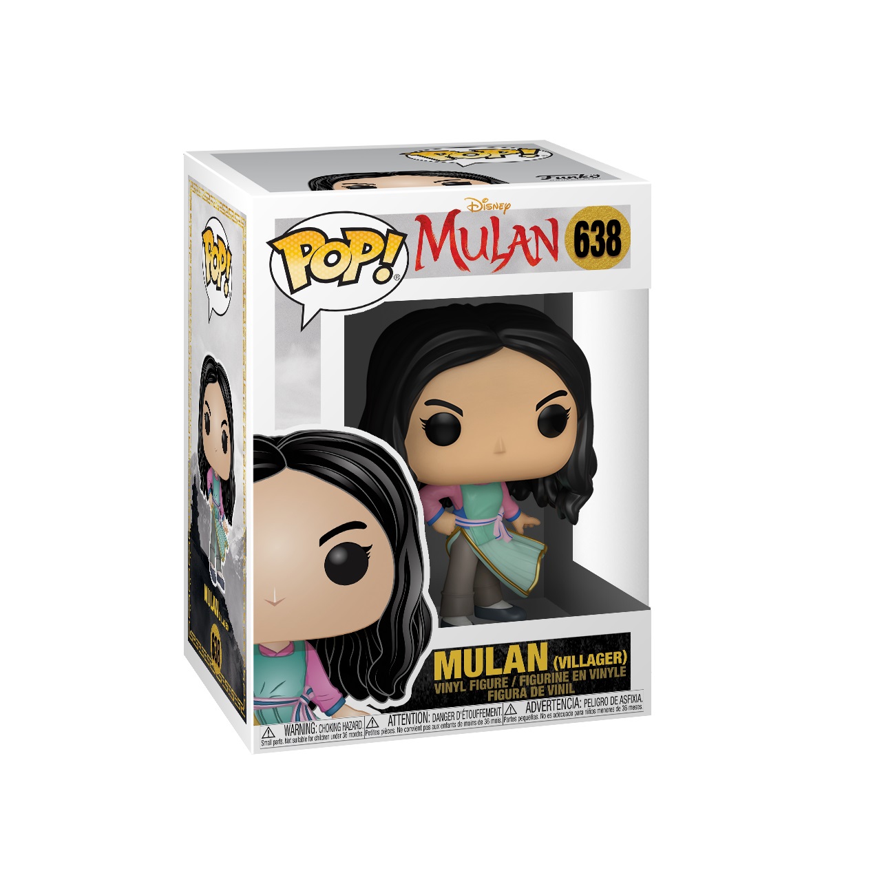 Funko Pop! Disney: Mulan (Villager) - Figura in Vinile da Collezione 10 cm - Merchandising Ufficiale per Bambini e Adulti