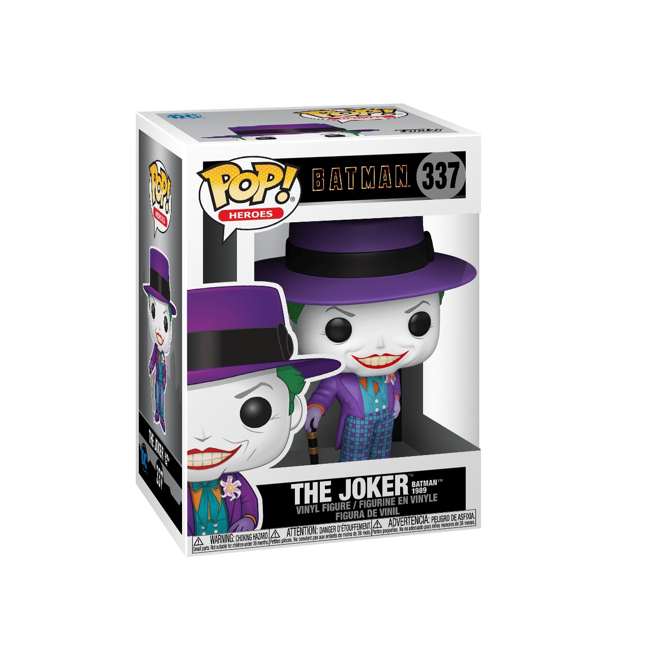 Funko Pop! Heroes Joker con Cappello - Batman 1989 - Figura in Vinile 9 cm (Possibile Chase)