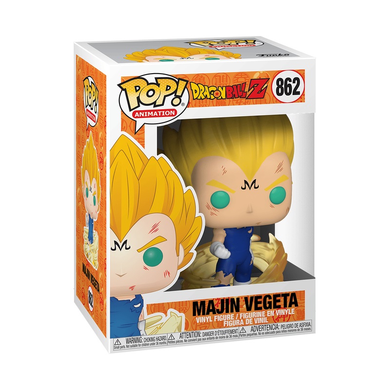 Funko Pop! Animation - Dragon Ball Z - Majin Vegeta - Figura in Vinile da Collezione - Codice 862 - Altezza 9,5 cm