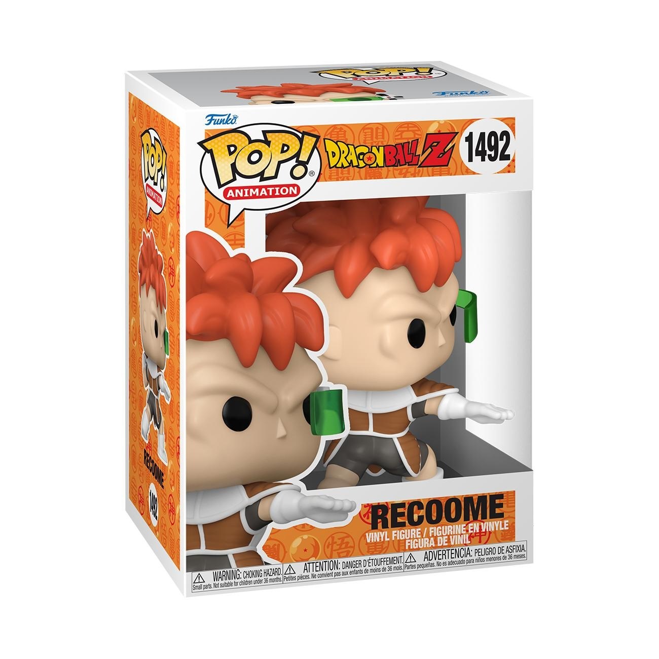 Funko POP! Animation: Dragon Ball Z - Recoome - Figura in Vinile da Collezione 9 cm - Merchandising Ufficiale per Collezionisti e Fan degli Anime