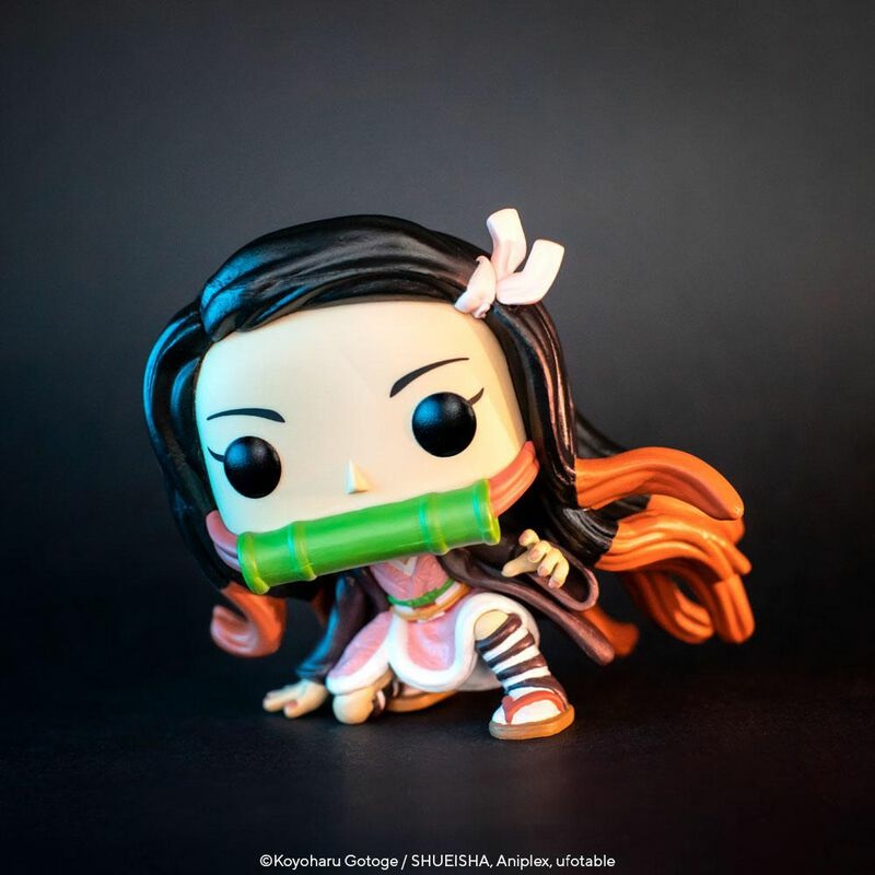 Funko Pop! Animation: Nezuko Kamado - Figura in Vinile da Collezione 9,5 cm - Demon Slayer - Merchandising Ufficiale