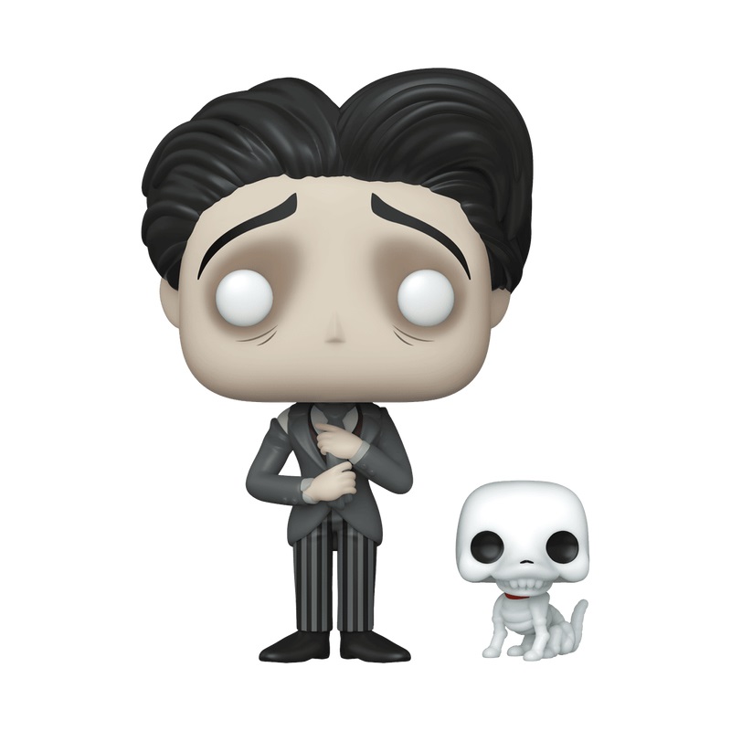 Funko Pop! Movies - Victor Van Dort con Scraps - Figura in Vinile da Collezione - The Corpse Bride