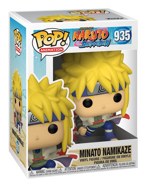 Funko POP! Animation: Naruto - Minato Namikaze - Figura in Vinile da Collezione - Altezza 9,5 cm - Merchandising Ufficiale per Anime Fans