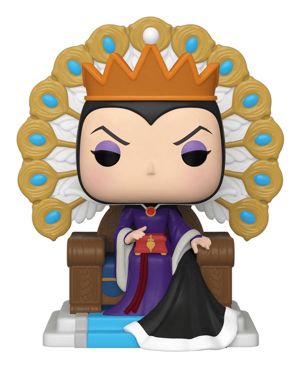 Funko Pop! Deluxe 50270 - Disney Villains Evil Queen On Throne - Figurina in Vinile da Collezione - Altezza 127 mm - Idea Regalo per Fan di Disney
