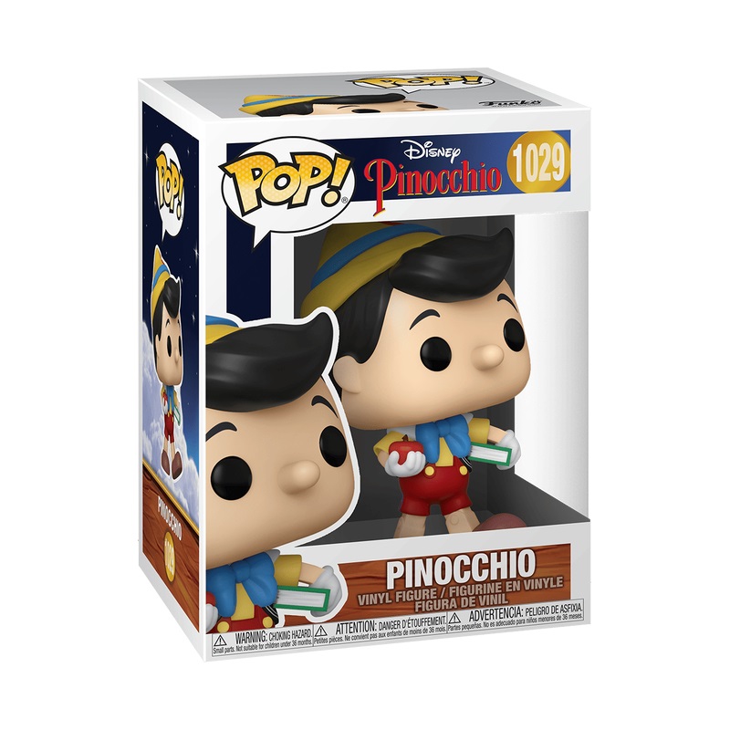 Funko Pop! Disney Pinocchio - School Bound - Figura in Vinile da Collezione - Altezza 9-9,5 cm - Idea Regalo per Bambini e Adulti