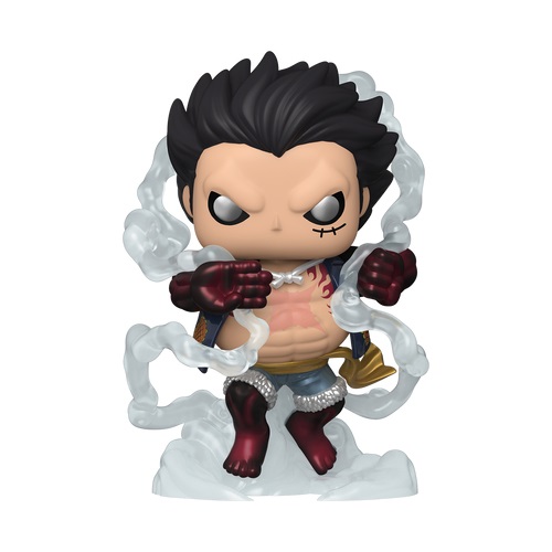 Funko Pop! Animation Luffy Gear 4 - Figura in Vinile Metallica da Collezione - Altezza 9 cm - One Piece