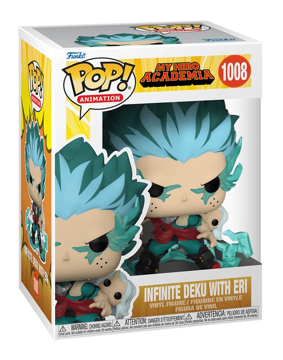 Funko Pop! Infinite Deku With Eri - My Hero Academia - Figura in Vinile da Collezione, Oggetto da Collezione, Idea Regalo