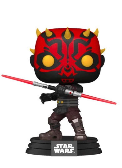Funko Pop! Star Wars: Clone Wars - Darth Maul #410 - Figura in Vinile da Collezione, Altezza 9 cm, Merchandising Ufficiale