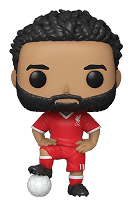 Funko Pop! Football: Liverpool - Mohamed Salah - Figura in Vinile da Collezione - Merchandising Ufficiale per Bambini e Adulti