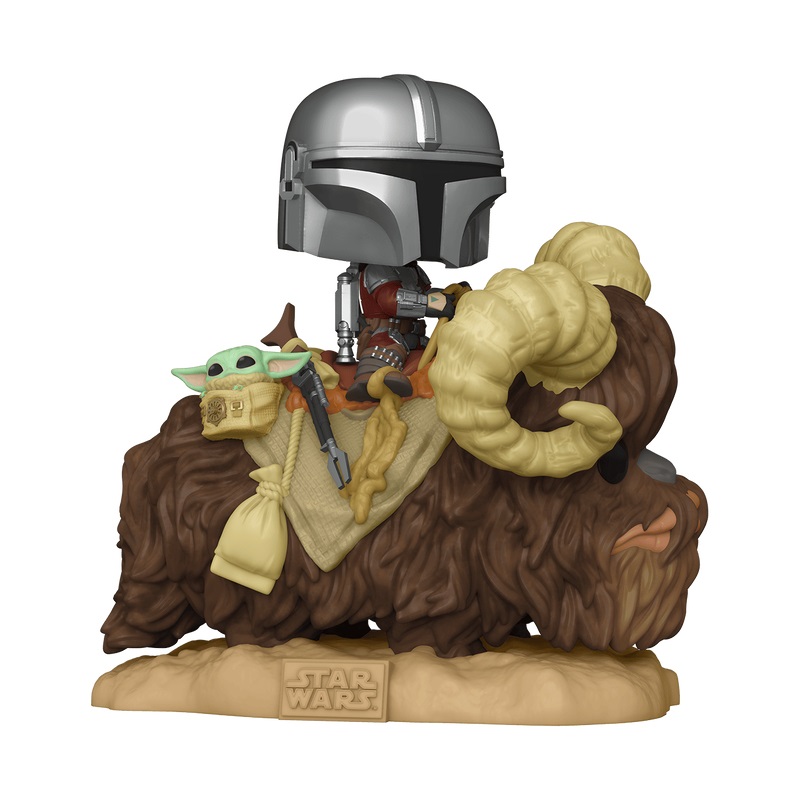 Funko POP! Deluxe - Star Wars: The Mandalorian & Grogu (Baby Yoda) - Modellino da Collezione in Vinile