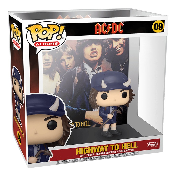 Funko Pop! AC/DC Highway to Hell - Figura in Vinile da Collezione - Dimensione 22 cm - Merchandising Ufficiale