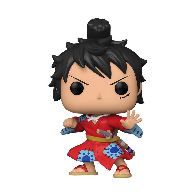 Funko Pop! Luffy in Kimono - Figura in Vinile da Collezione - One Piece - Altezza 9,5 cm - Età 3