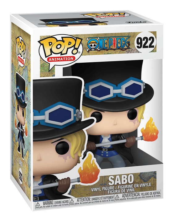 Funko Pop! Animation - Sabo (One Piece) - Figura in Vinile da Collezione - 9 cm - Oggetto da Collezione per Anime Fans