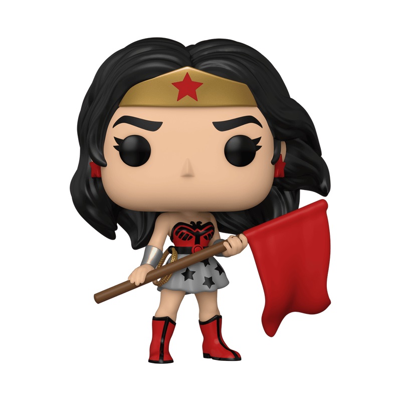 Funko Pop! Wonder Woman 80° Anniversario - Superman: Red Son - Figura in Vinile da Collezione - Altezza 9,5 cm - Merchandising Ufficiale