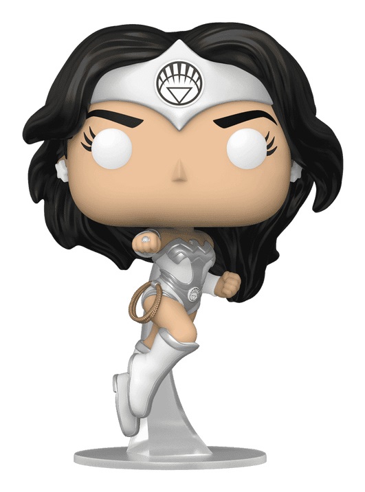 Funko Pop! Wonder Woman 80° Anniversario - White Lantern - Figurina in Vinile da Collezione, Altezza 9,5 cm