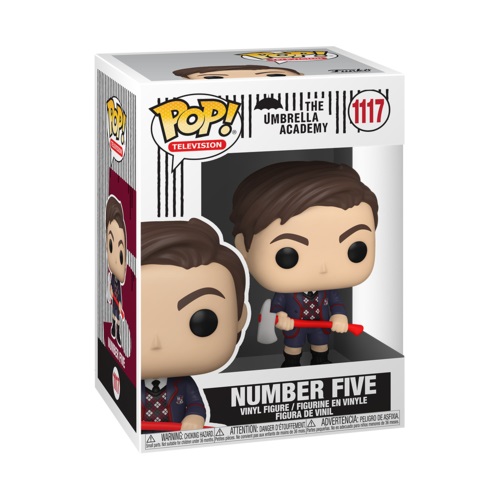 Funko Pop! Television - The Umbrella Academy - Numero Cinque 1117 - Figura in Vinile da Collezione per Adulti e Bambini