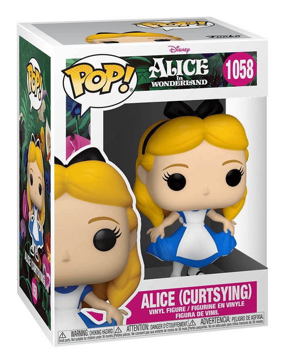 Funko Pop! Disney: Alice 70th - Alice Curtsying - Figura in Vinile da Collezione - Oggetto da Collezione e Idea Regalo