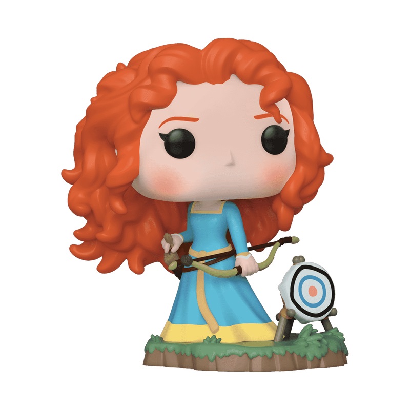 Funko POP! Disney: Ultimate Princess - Merida - Figura in Vinile da Collezione - Altezza 9,5 cm - Oggetto da Collezione - Idea Regalo