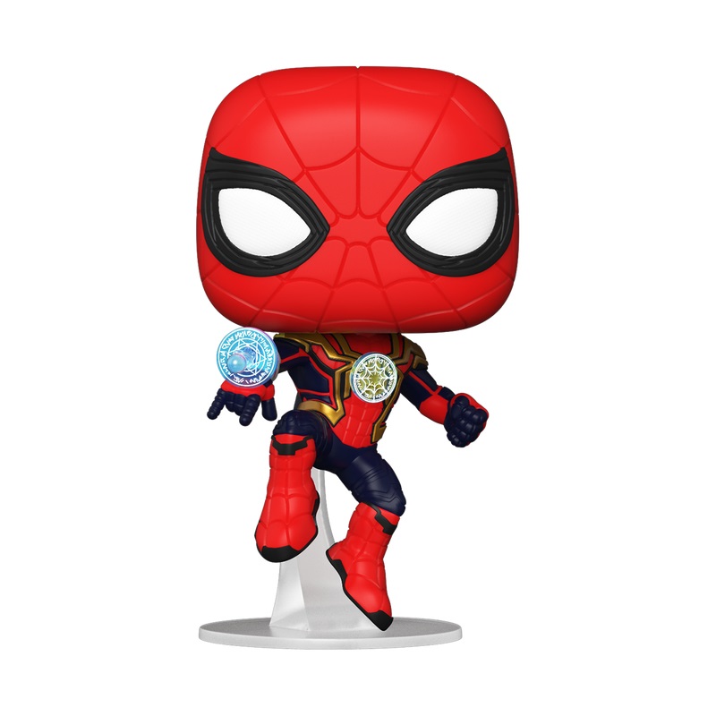 FUNKO POP! Marvel - Spider-Man NWH Integrated Suit - Figura in Vinile da Collezione, Altezza 9-10 cm, Età 13