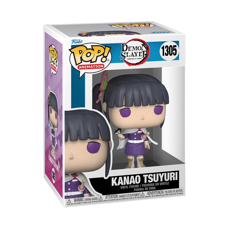 Funko Pop! Animation - Demon Slayer: Kanao Tsuyuri - Figura in Vinile 9,5 cm da Collezione per Bambini da 3 Anni