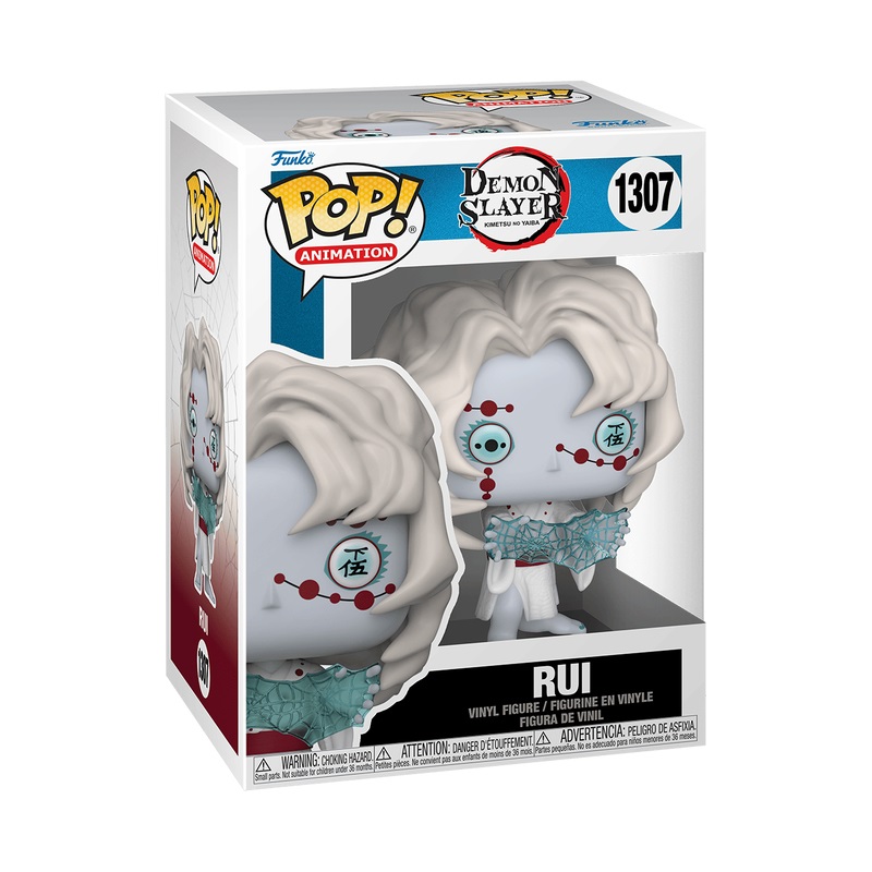 Funko Pop! Animation - Demon Slayer - Rui - Figura in Vinile da Collezione 9,5 cm - Personaggio d'azione per Bambini e Adulti