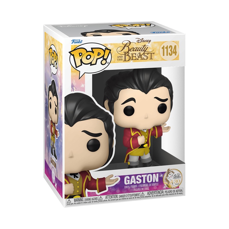 Funko Pop! Disney: Beauty And The Beast - Formal Gaston - Figura in Vinile da Collezione - Codice 57584 - Idea Regalo per Collezionisti