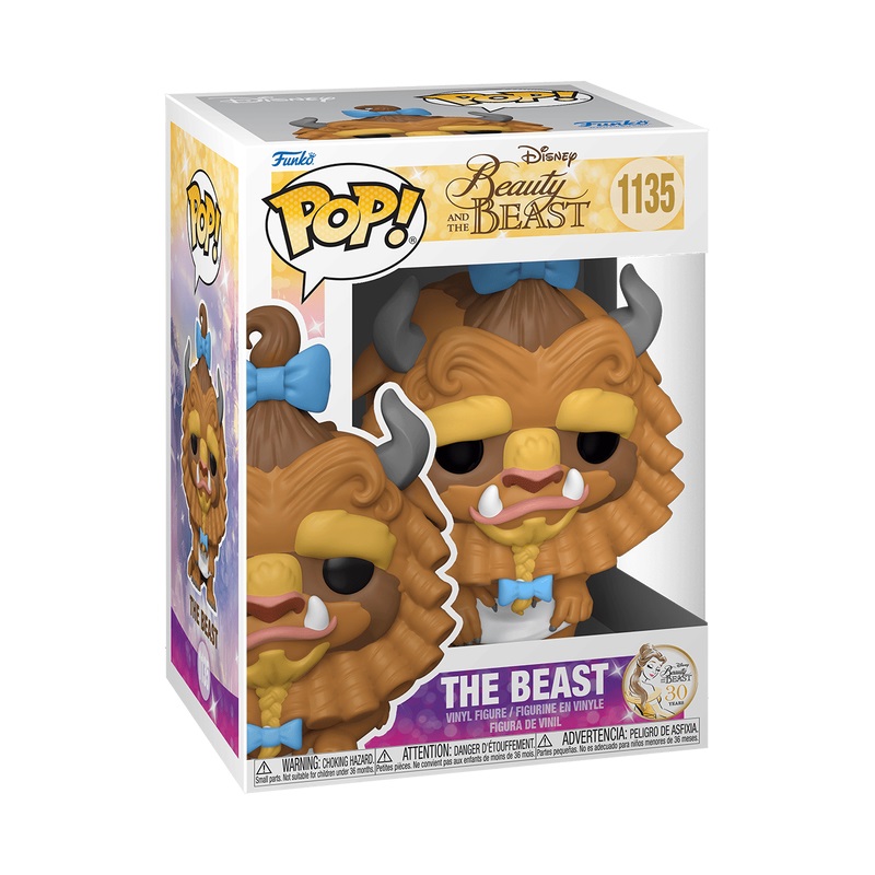 Funko Pop! Disney Beauty and the Beast - The Beast - Figura in Vinile da Collezione - Altezza 9 cm