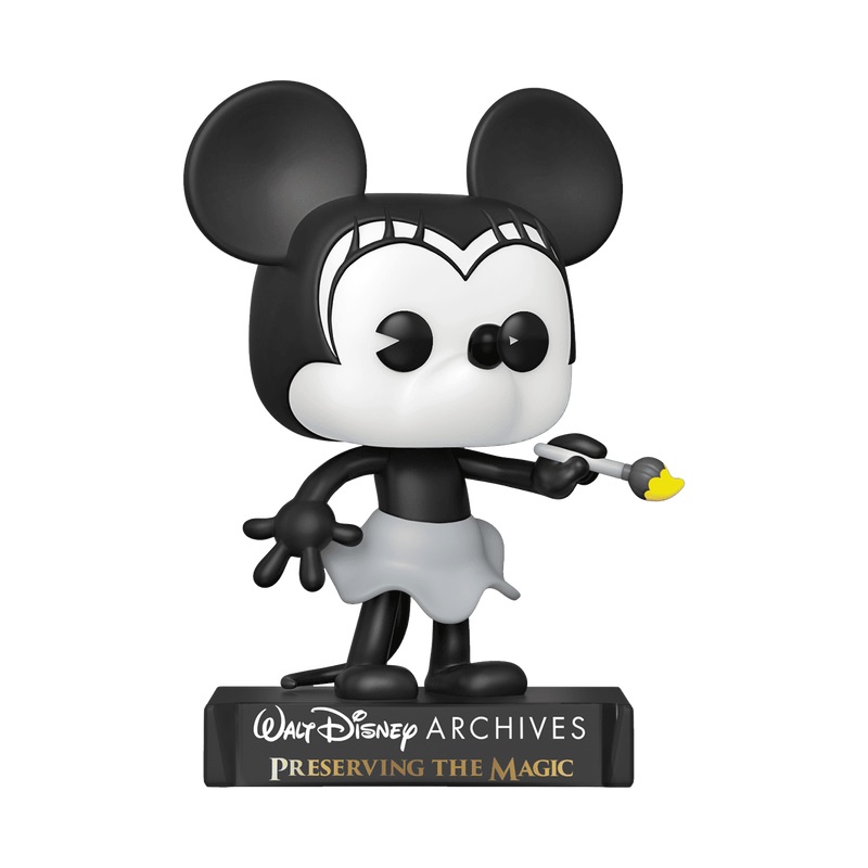 Funko Pop! Disney: Plane Crazy Minnie (1928) - Figura in Vinile da Collezione - Altezza 10 cm - Oggetto da Collezione per Bambini e Adulti