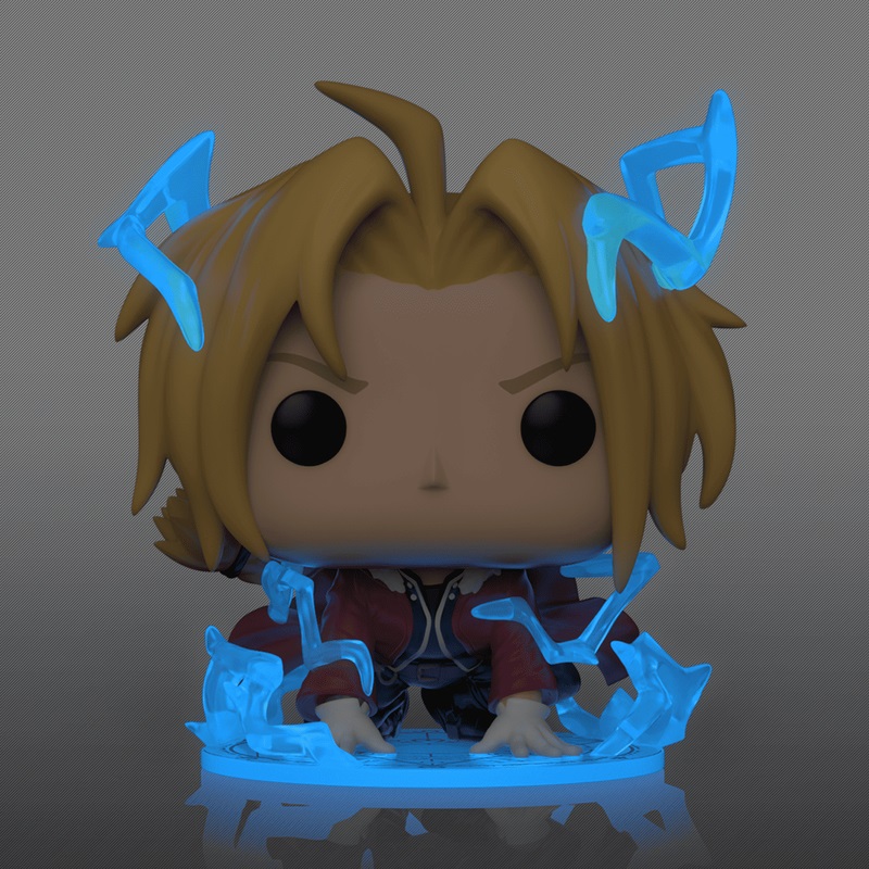 Funko Pop! Animation: Fullmetal Alchemist - Edward Elric - Glow in The Dark - Figura in Vinile da Collezione con Odds per Chase Variant