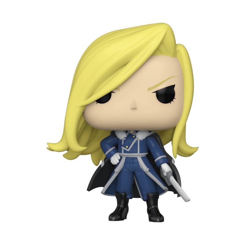 Funko Pop! Animation - Olivier Mira Armstrong - Fullmetal Alchemist: Brotherhood - Figura in Vinile da Collezione con Spada