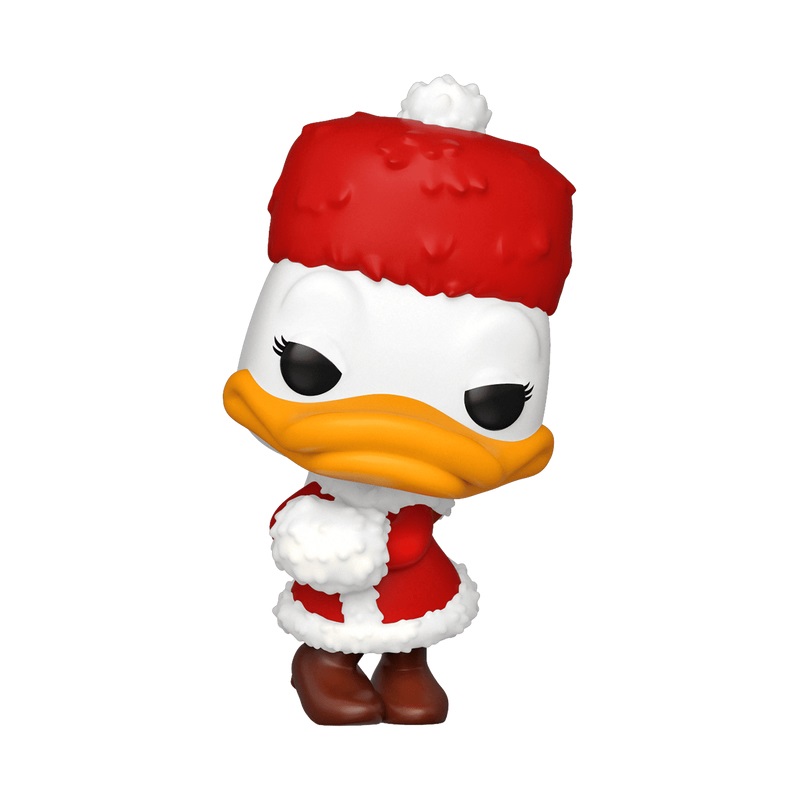 Funko Pop! Disney Daisy Duck - Holiday 2021 - Figura in Vinile da Collezione - Merchandising Ufficiale - Idea Regalo per Collezionisti