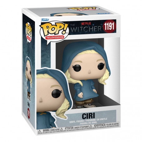 Funko POP! TV: Witcher - Ciri - Figura in Vinile da Collezione - Altezza 9,5 cm - Merchandising Ufficiale - Idea Regalo per Bambini e Adulti