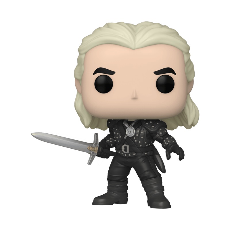Funko Pop! TV: Geralt di Rivia - Figura in Vinile da Collezione - The Witcher - 101,6 mm - Chase Variant