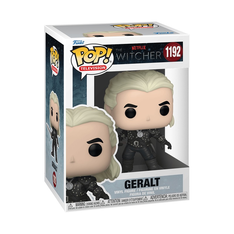 Funko Pop! TV: Geralt di Rivia - Figura in Vinile da Collezione - The Witcher - 101,6 mm - Chase Variant