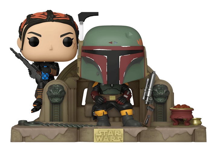 Funko Pop! Moment: Star Wars: The Mandalorian - Boba Fett & Fennec Shand - Figura in Vinile da Collezione - Idea Regalo - Merchandising Ufficiale