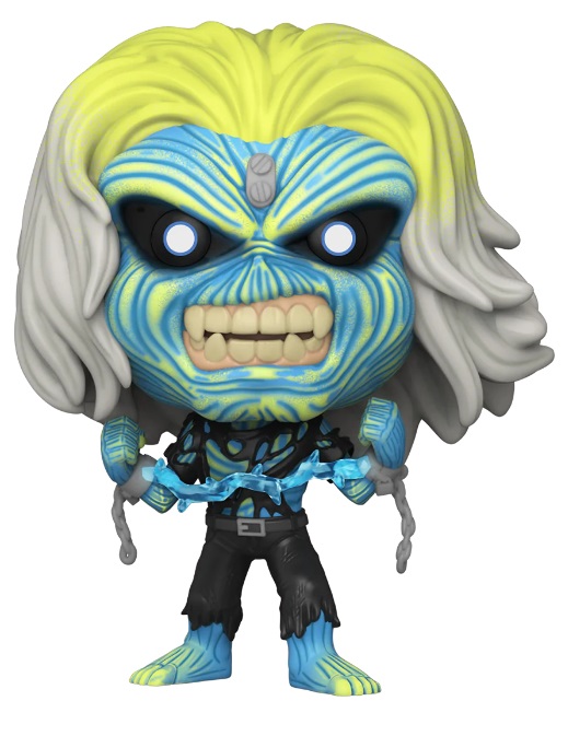 Funko Pop! Rocks: Iron Maiden - Killers - Eddie - Figura in Vinile da Collezione che Si Illumina al Buio - Merchandising Ufficiale