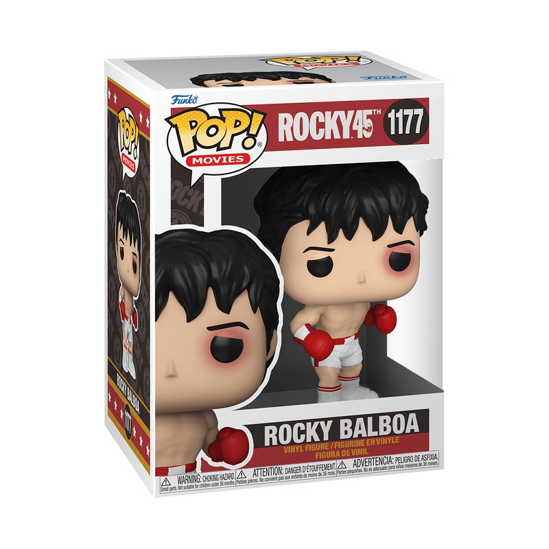 Funko Pop! Rocky Balboa 45th - Figura in Vinile da Collezione Alta 9,5 cm - Idea Regalo per Fans di Film