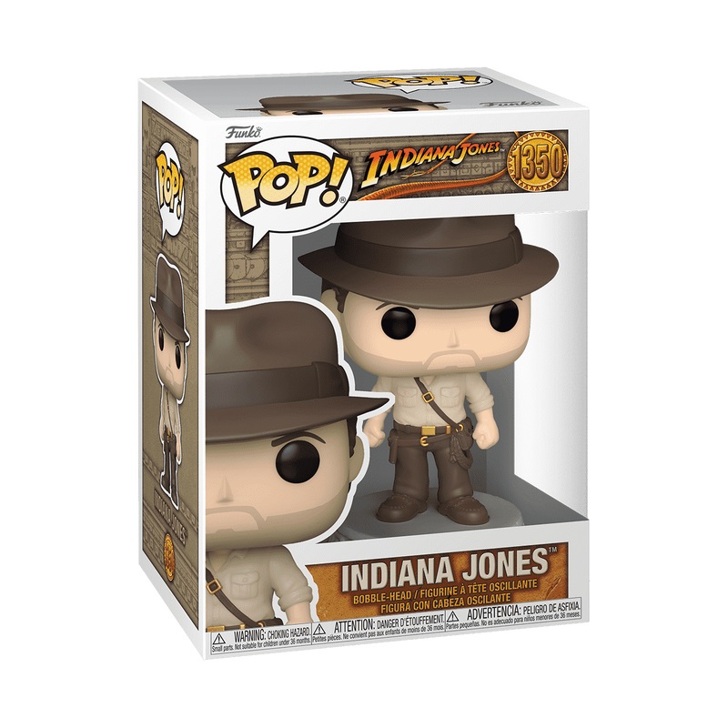 Funko Pop! Indiana Jones - Figura in Vinile da Collezione - Altezza 10 cm - Merchandising Ufficiale per Collezionisti e Fan