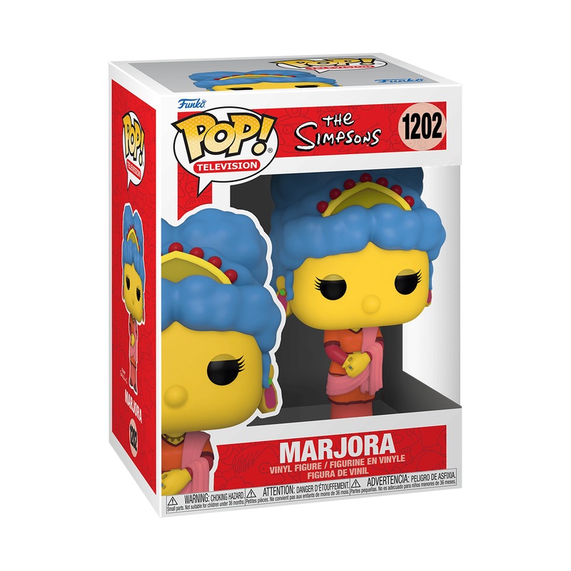 Funko Pop! Marjora Marge Simpson - Figura in Vinile da Collezione - Altezza 127 mm - The Simpsons - Giocattolo per Bambini e Adulti