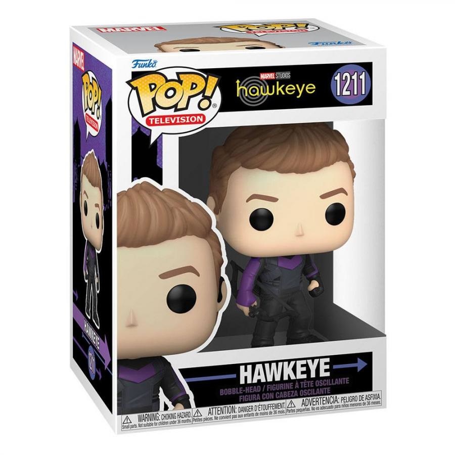 Funko Pop! Marvel - Figura in Vinile di Hawkeye (Hawkeye TV Show) - Collezionabile, 9,5 cm, PVC