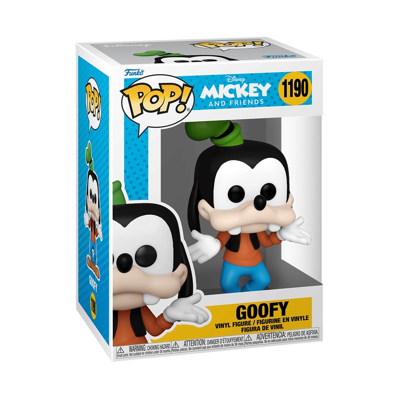 Funko Pop! Disney: Goofy - Figura in Vinile da Collezione - Merchandising Ufficiale per Bambini e Adulti
